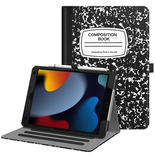 Case for iPad 9th / 8th / 7th Gen 10.2 Inch Multi-Angle Viewing Stand Cover - Picture 25 of 53