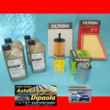 KIT TAGLIANDO FILTRI VOLKSWAGEN POLO 9N SEAT IBIZA III SKODA FABIA 1.4 TDI 01-09