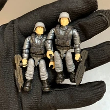 Lot 2 Pcs Mega Bloks Consturx Call Of Duty COD Soldier Building Figure #43