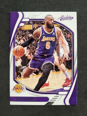 2021-22 Panini Chronicles Absolute Basketball, LeBron James, La Lakers, # 217