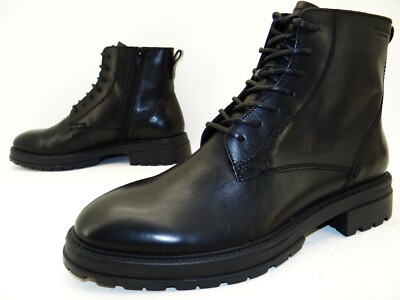 Vagabond Johnny Stiefelette Stiefel Boots Herren Schuhe Leder  Schwarz