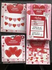 Valentine Decorations Bundle Balloons Confetti Bunting Pad Brand New