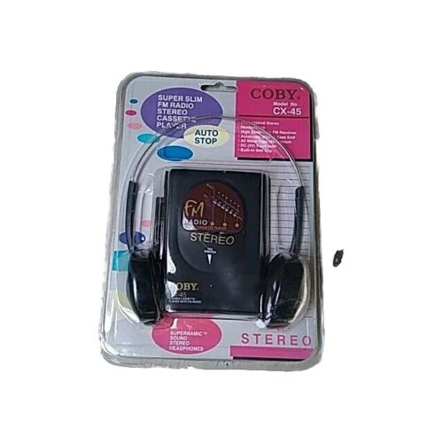 Coby CX-45 AM/FM Cassette Recorder