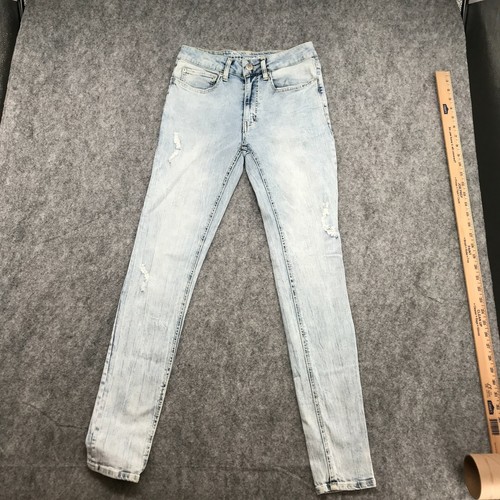 Distressed Skinny Denim Stretch 