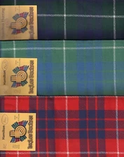 Tartan Sash Clan Hamilton Ladies Scottish Wool Plaid 