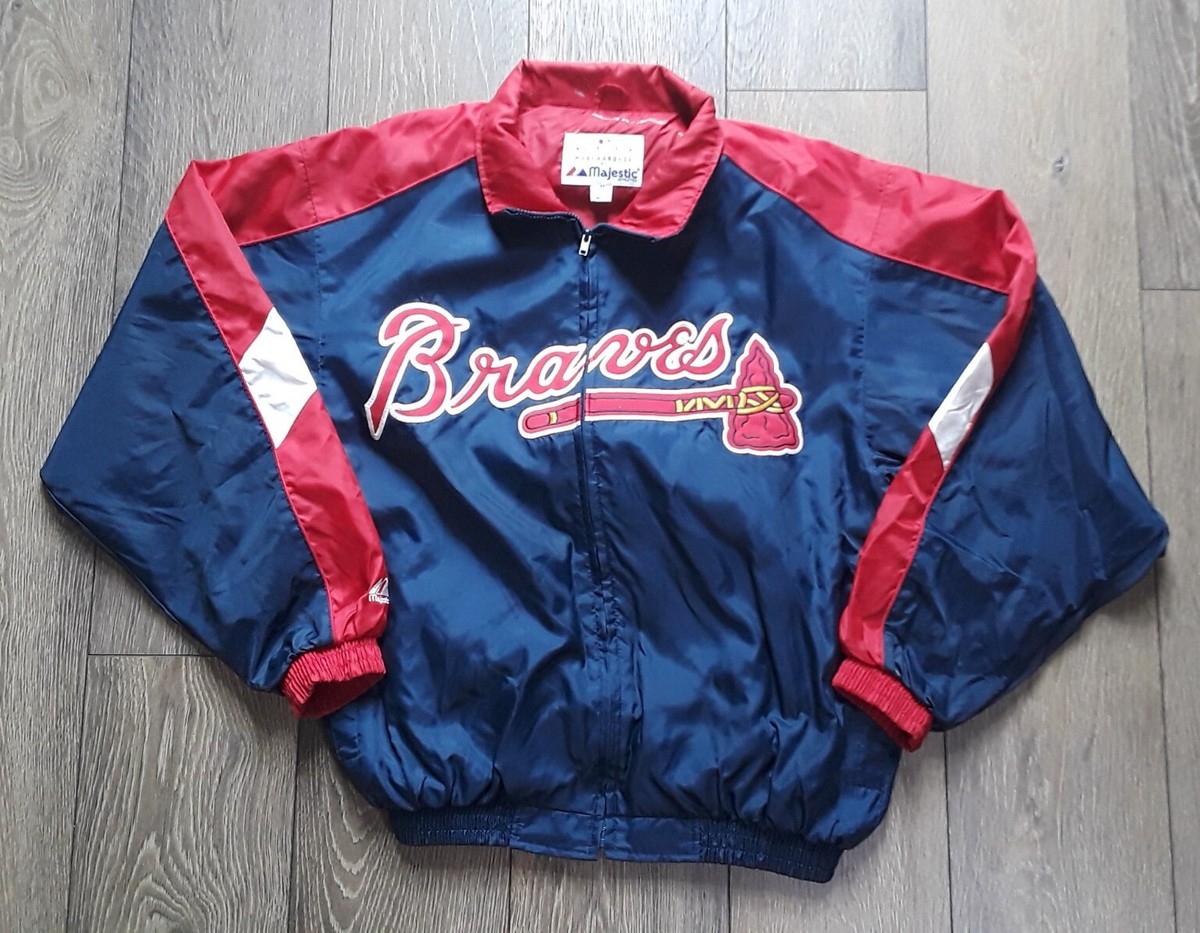 Vintage Majestic Athletic Atlanta Braves MLB Nylon Jacket