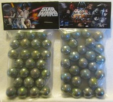 2 Bags Of Star Wars Movie Promo Marbles