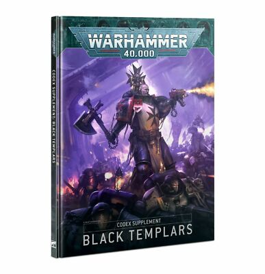 Black Templar: Codex Supplement - Warhammer 40k -  Brand New, Factory Sealed