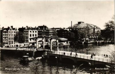 CPA AK AMSTERDAM Magerebrug/Amstel. NIEDERLANDE (624549)