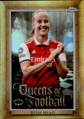 2022-23 Topps Chrome Queens of Football Beth Mead #Q-3