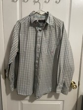 Ariat Pro Series Long Sleeve Button Up Shirt size XL