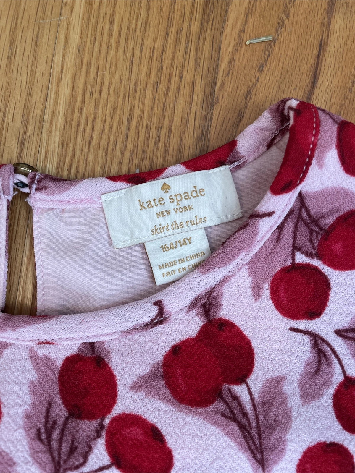 Abito Kate Spade New York ciliegia bambina taglia 14