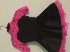 Girls Salsa Dance Dress 3-4T Latin Dance Competition Dress for Girls