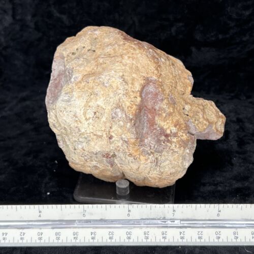 Cuarzo de 4"" rosa natural rojo calcedonia cristal ágata espíritu áspero Kentucky 1,10 lb - Imagen 3 de 8