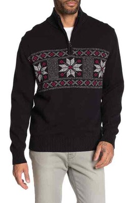 Half Zip Pullover Sweater Christmas 