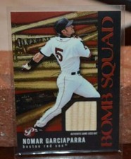 BOMB SQUAD AUTHENTIC GAME-USED BAT NOMAR GARCIAPARRA BOSTON RED SOX TOPPS