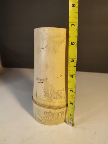 Coppa Tiki vintage Hawaii Kavai bambù - Foto 3 di 6