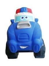 Playskool Cushy Cruisin Police Car Hasbro Tonka Rare Large 