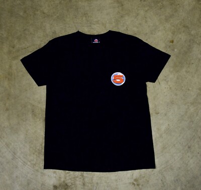 Channel 5 News Andrew Callaghan 'World Logo'  Size L Graphic T-Shirt (2021)