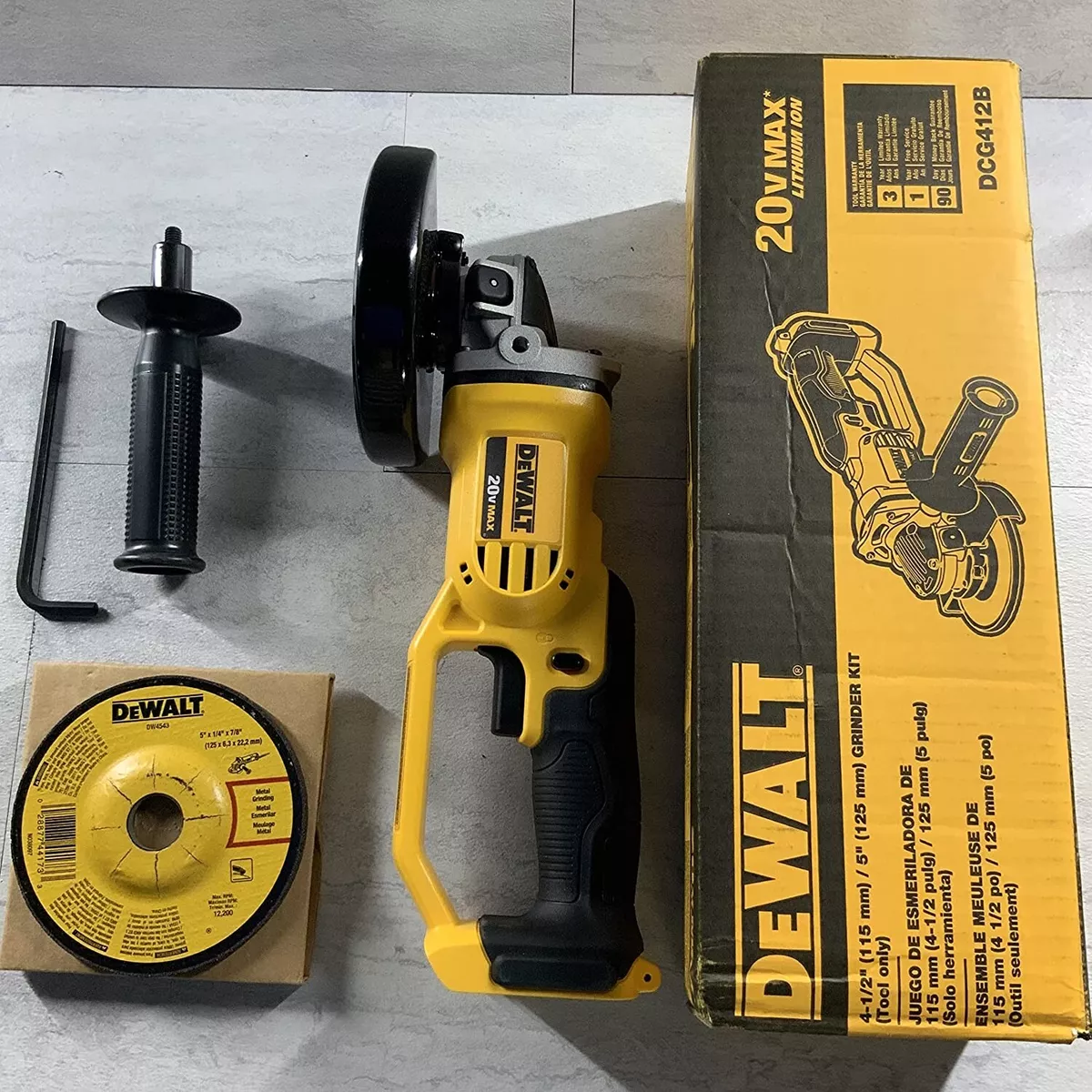 Dewalt 20 volt grinder kit online
