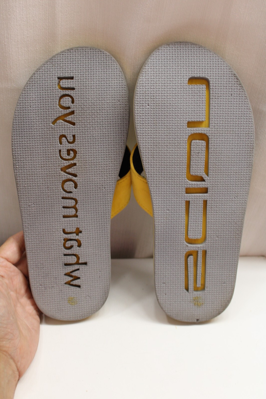 PANTOFOLA D’ORO Scion xA xB bB tC xD FRS sandali gialli infradito ciabatte RARI fuori produzione 11