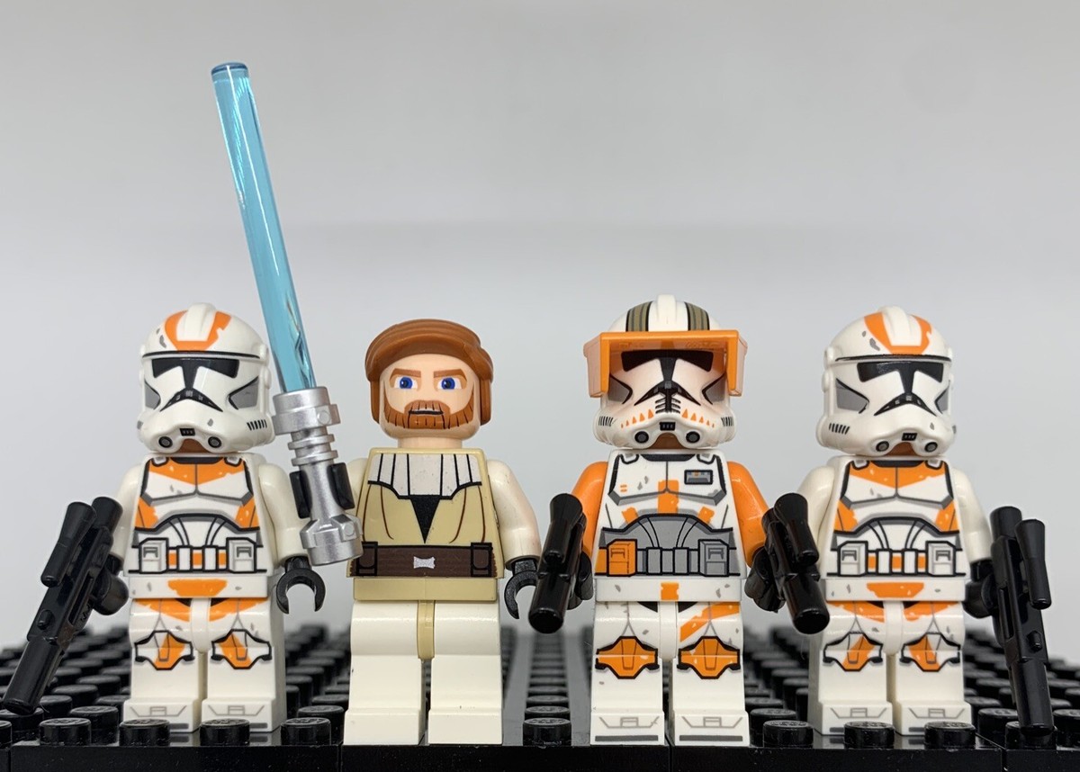 LEGO Commander Cody Obi-Wan Kenobi Clone Wars 212th Clone Trooper