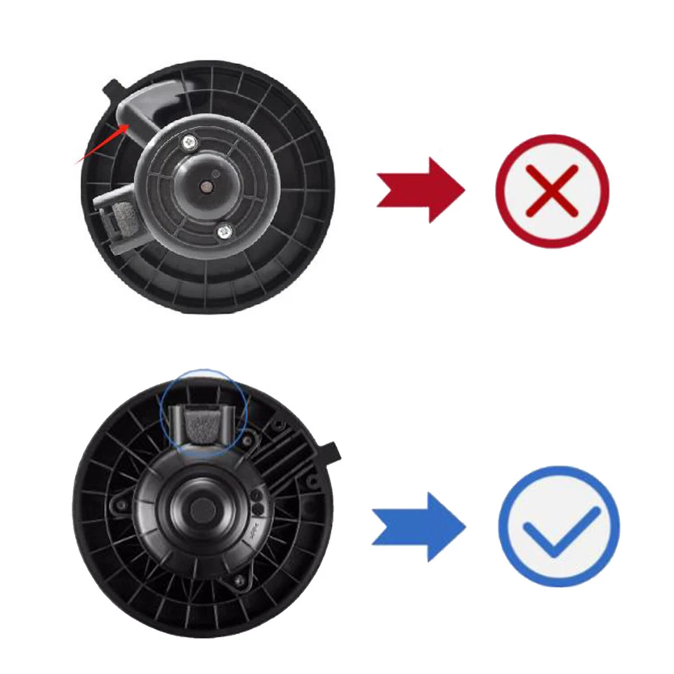 HVAC Heater Blower Motor Fan for GMC Chevy Silverado Tahoe Sierra Yukon Cadillac Foto 2 de 4