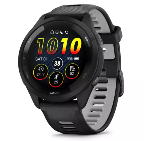 Garmin Forerunner 265 GPS Running Smartwatch AMOLED Display Black