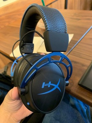 HyperX Cloud Alpha S Blau Gaming-Headset, 7.1 Surround Sound, PlayStation, PC,