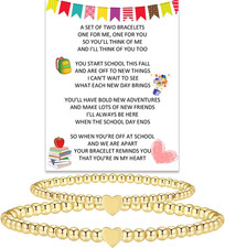 Mama Mini Matching Heart Bracelets for Mother Daughter, Mother's Day Valentines