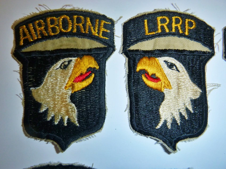 Raro Lote x 8 Parche Original - 101ª División Aerotransportada - MACV - Guerra de Vietnam, D.51 Foto 3 de 4