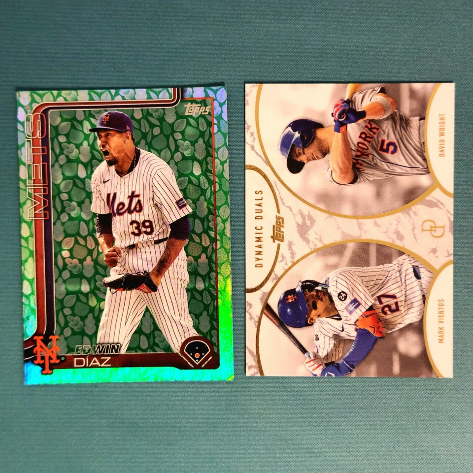 New York Mets - Lote de 20 cartas - Novatos, Paralelos, Insertos Foto 3 de 4