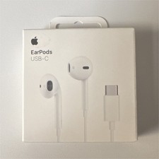 Apple EarPods USB-C In-Ear Headphones White Earbud In Ear Double Earpieces