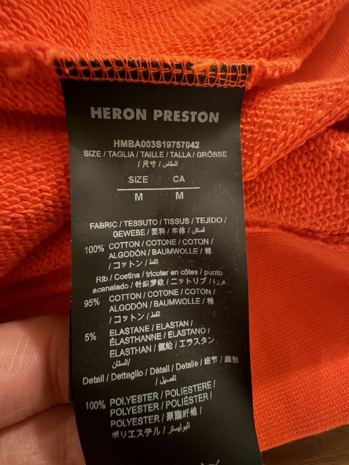 Large Heron Preston Pullover Sweater - image 4