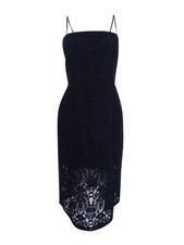 BCBGeneration Women's Woven Cocktail Dress (0, Black) 613000050298