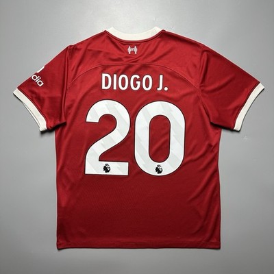 サ*コ様 正規品　ディオゴ・ジョッタ20 Liverpool FC 2XL LIVERPOOL NIKE 2023/2024 SOCCER HOME JERSEY #20 DIOGO JOTA SIZE “L
