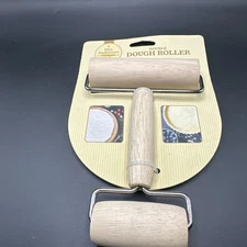 Mrs. Anderson’s Baking Double Dough Roller, 4.125 and 2.375-Inch Wide Rollers