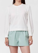 Another Love Lace Detail Long Sleeve Top Size S