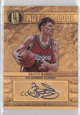 2012-13 Panini Gold Standard Mother Lode 55/75 Brent Barry #8 Auto 3c7