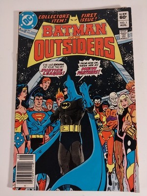 BATMAN AND THE OUTSIDERS #1 DC Detective Copper Age Good- B4