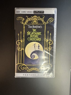 RARE/SEALED The Nightmare Before Christmas (Sony PSP UMD Video) 