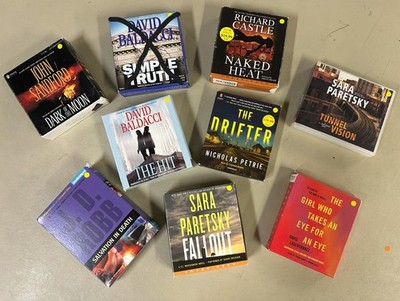 INDIVIDUAL TITLES: Fiction Audiobooks on CD, Used