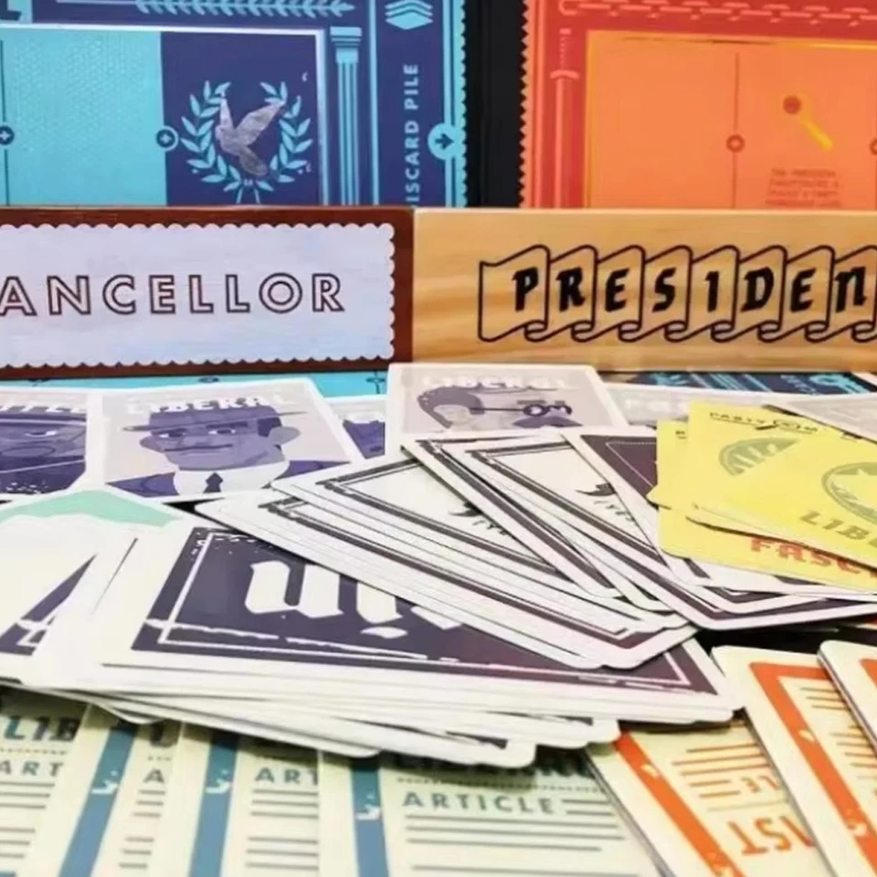Brettspiel SECRET HITLER Kreativität Gesellschaftsspiel Strategiespiel Puzzle - Bild 2 von 4