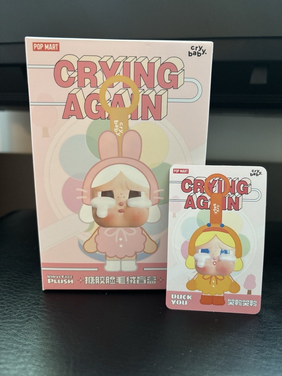 キーホルダー・アクリルキーホルダー Popmart Crybaby Crying again DUCK YOU Crybaby Crying Again Series Duck You – TOYSEZ