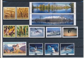 D500020 Liechtenstein Nice selection of MNH stamps