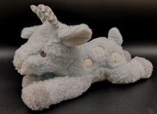 Baby Ganz Jingles Reindeer Blue Spotted Rattle Plush Holiday Christmas 13  
