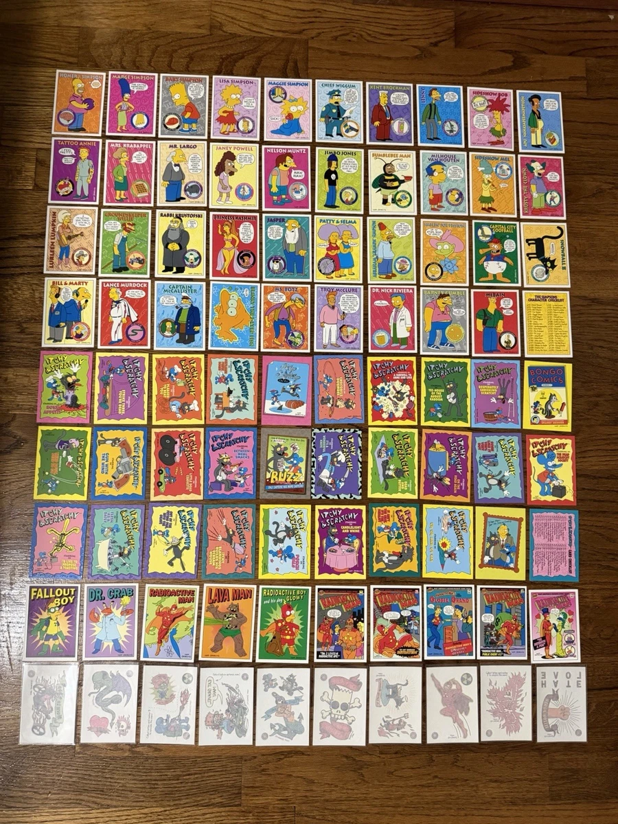 The Simpsons Collectable Trading Card Sets for sale | eBay
