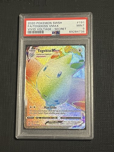 Togekiss VMAX graded PSA 9 for sale on eBay