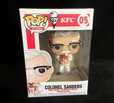 New in Box, 2018 Funko Pop! Vinyl Figurine #05, KFC - COLONEL SANDERS, NMNT