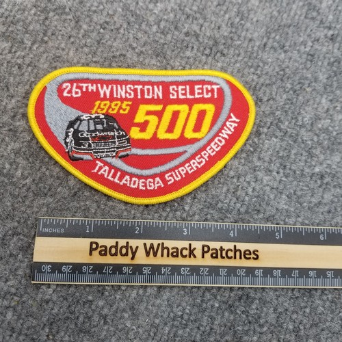 Vintage 26th Winston Select 500 1995 Talladega Superspeedway Patch NASCAR
